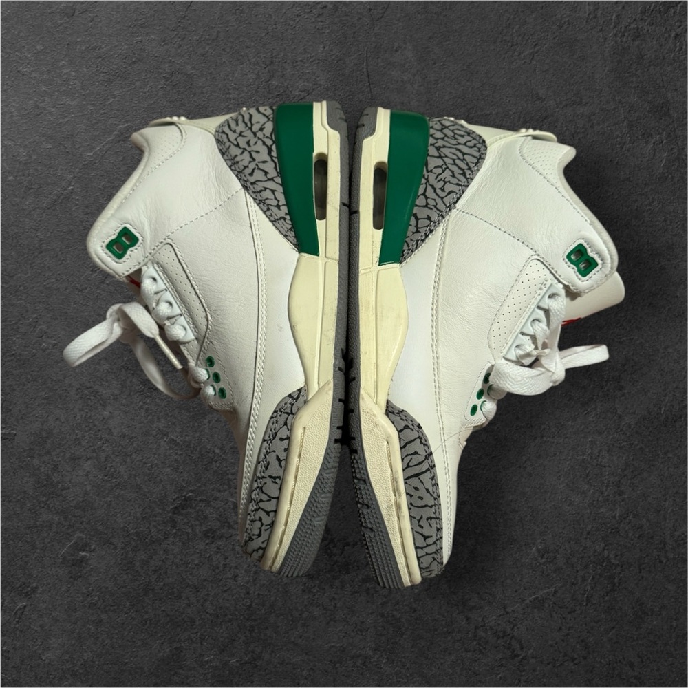 Air Jordan 3 Retro “Lucky Green” – Worn Once - Picture 4 of 9